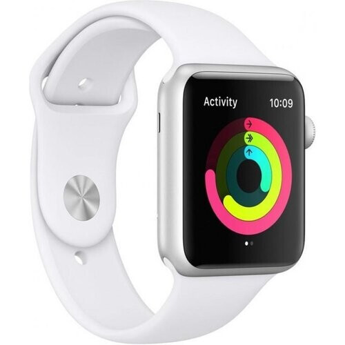 Apple Watch (Series 3) 42mm - Aluminium Argent - ...