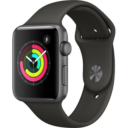 Apple Watch (Series 3) 42mm - Space Gray Aluminum ...