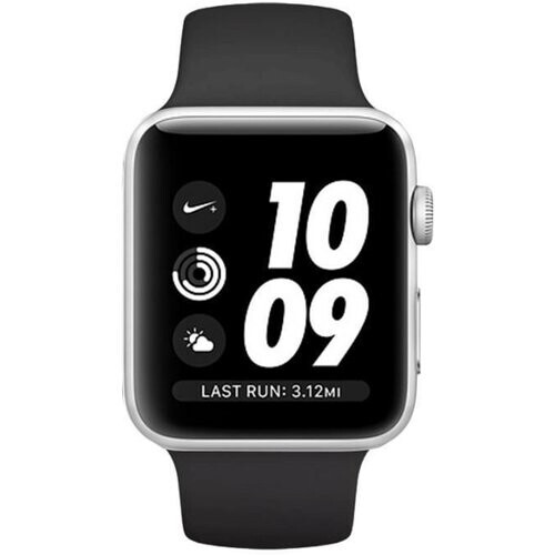Apple Watch (Series 3) 2017 42 - Silver - Sport ...