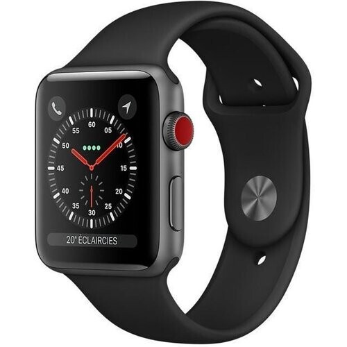 Apple Watch (Series 3) 38mm - Aluminium Gris ...