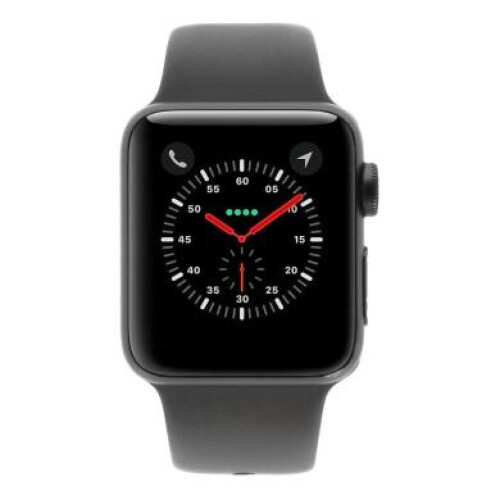 Apple Watch Series 3 Aluminiumgehäuse grau 38mm ...