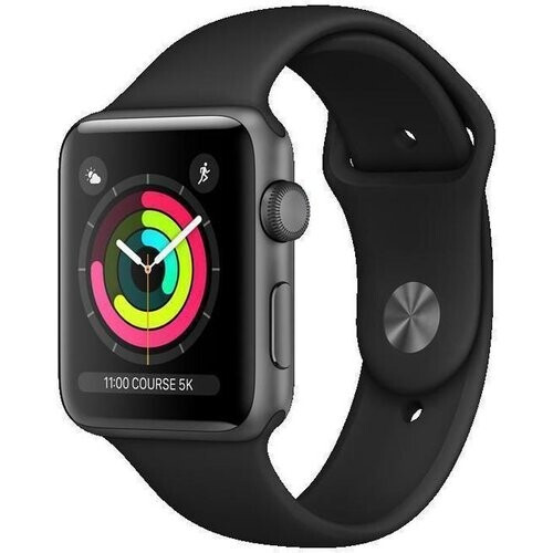 Apple Watch (Series 3) GPS - 42 mm - Gris sidéral ...