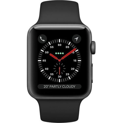 Apple Watch (Series 3) 42 - Aluminium Noir - ...