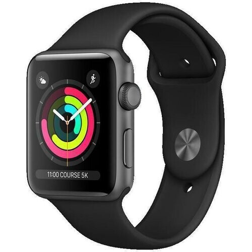 Apple Watch (Series 3) 42mm 4G - Aluminium Gris ...