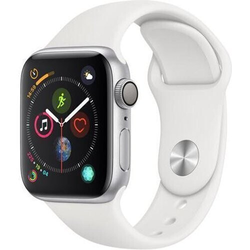 Apple Watch (série 4) 40 mm - Aluminium argent - ...