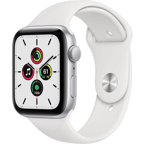 Apple Watch (Series 4) GPS 44 - Aluminium Silver - ...