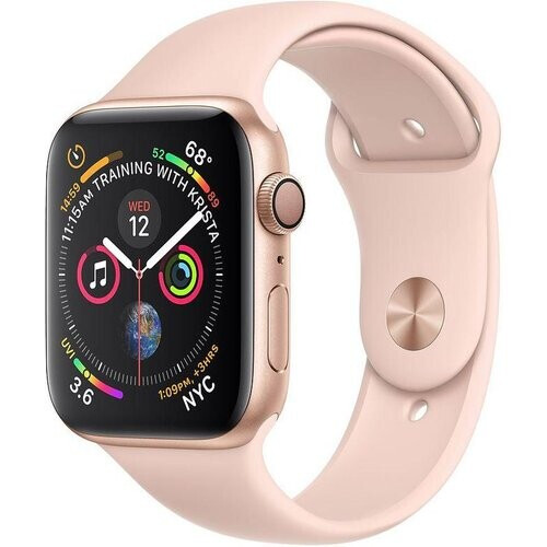 Apple Watch (Series 4) 44mm Aluminium Rose Gold - ...