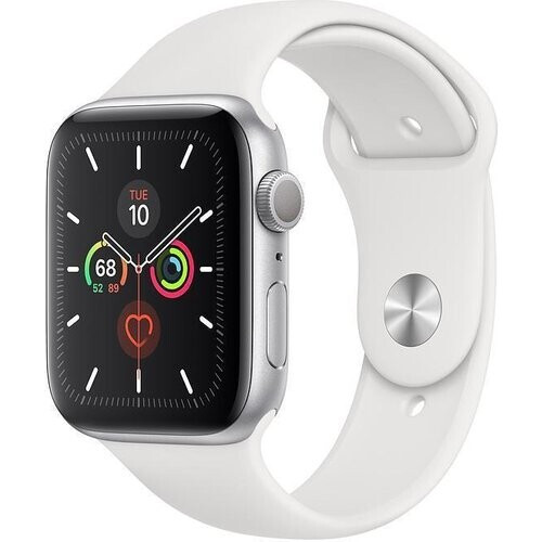 Apple Watch (Series 4) 44mm - Silver Aluminium ...