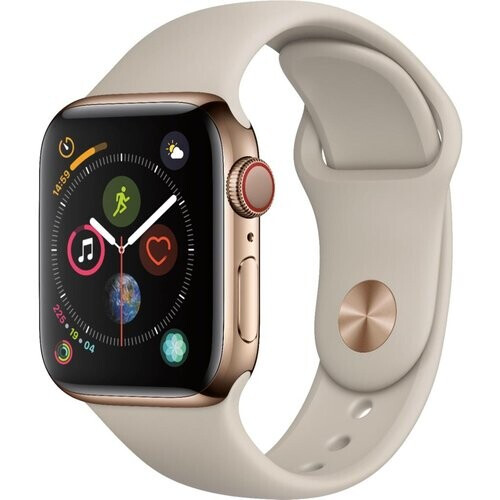 Apple Watch - Series 4 - 40mm - Cellular - Gold ...