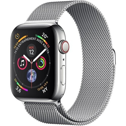 Apple Watch (Series 4) 44 mm - Acier inoxydable ...
