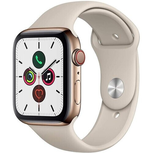 Apple Watch (Series 5) September 2019 44mm - Gold ...