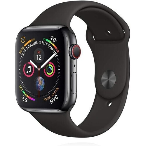 Apple Watch (Series 4)  44 mm - Acier inoxydable ...