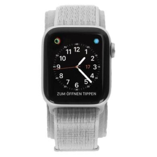 Apple Watch Series 4 Aluminiumgehäuse grau 40mm ...