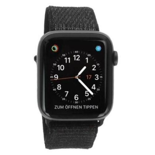 Apple Watch Series 4 Aluminiumgehäuse grau 44mm ...