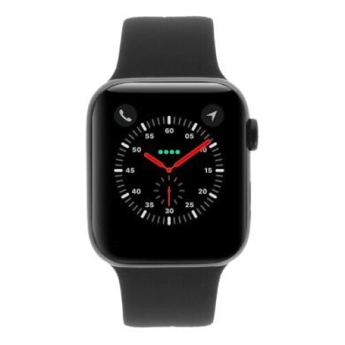 Apple Watch Series 4 Edelstahlgehäuse schwarz ...