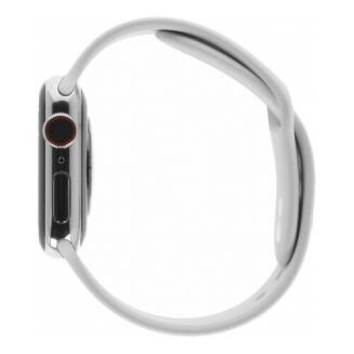 Apple Watch Series 4 Edelstahlgehäuse silber 44mm ...