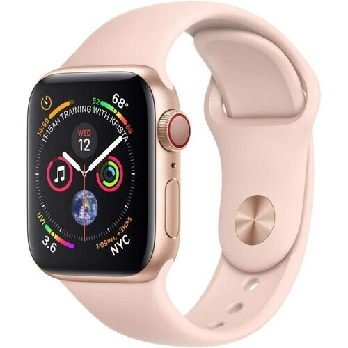 Apple Watch (Series 4) GPS 44 mm - Aluminium Or - ...