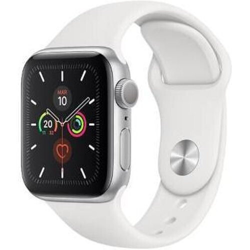 Apple Watch (Series 5) 40mm GPS Silver Aluminum ...