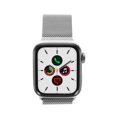 Apple Watch Series 5 GPS + Cellular 40mm acier ...