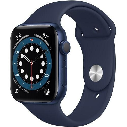 Apple Watch (Series 6) 40mm - Bleu Nuit Aluminum - ...