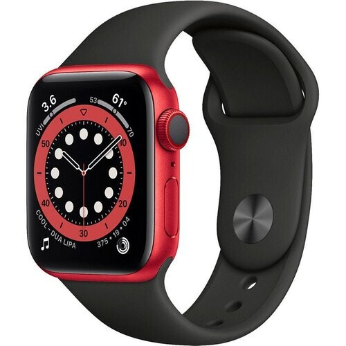 Apple Watch (Series 6) GPS 40 mm - Red Aluminum - ...