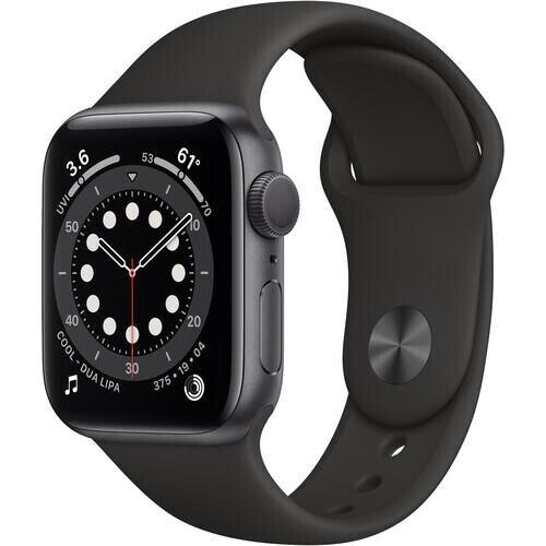 Apple Watch (Series 6) 44mm - Gris sidéral ...