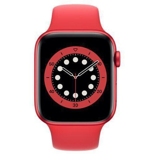 Apple Watch (Series 6) GPS 44 - Aluminium Red - ...