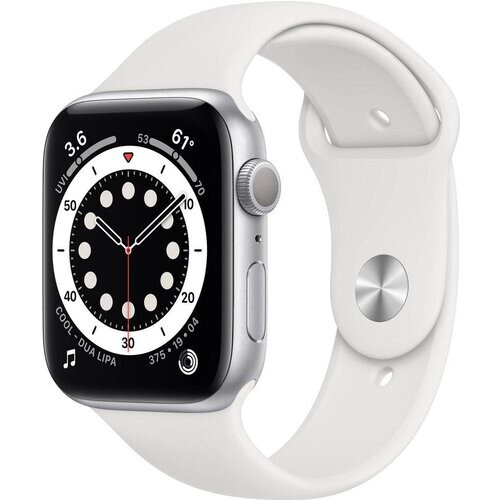 Apple Watch (Series 6) Cellular 44mm - Stainless ...