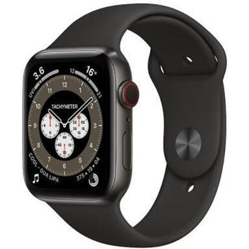 Apple Watch (Series 6) GPS + Cellular 44 - Black ...