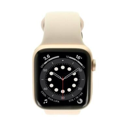 Apple Watch Series 6 Aluminiumgehäuse gold 44mm ...