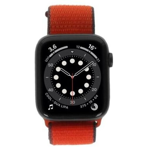 Apple Watch Series 6 Caja de aluminio gris ...