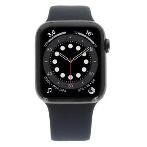 Apple Watch Series 6 Edelstahlgehäuse graphit ...