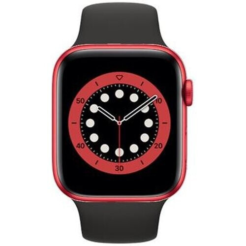 Apple Watch (Series 6) GPS 40 mm - Red Aluminum - ...