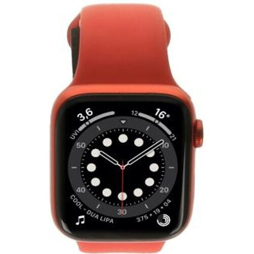 Apple Watch Series 6 GPS 44mm Aluminio rojo Correa ...