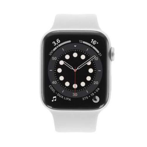 Apple Watch Series 6 GPS 44mm aluminium argent ...