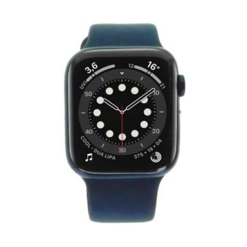 Apple Watch Series 6 GPS 44mm aluminium bleu ...