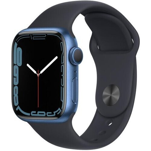 Apple Watch (Series 7) GPS 41 - Aluminium Blue - ...