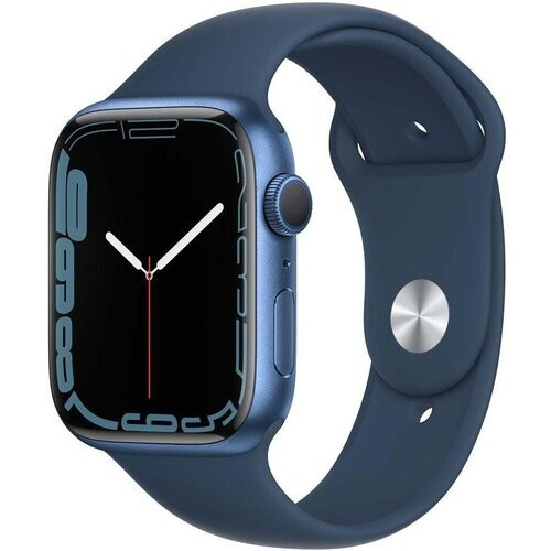 Apple Watch (Series 7) GPS 45 mm - Aluminium Blau ...
