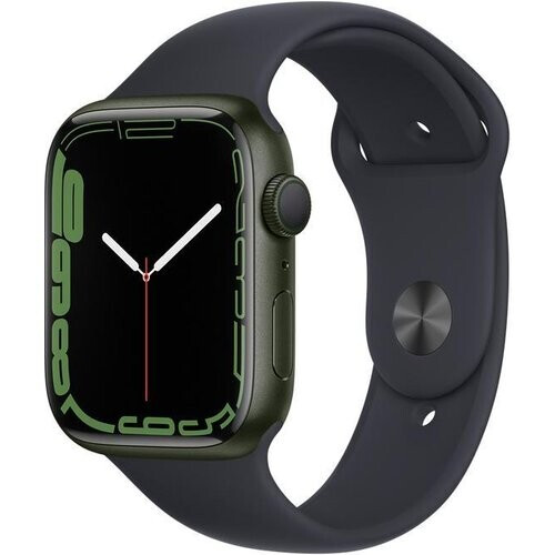 Apple Watch (Series 7) GPS 45 mm - Aluminium Vert ...