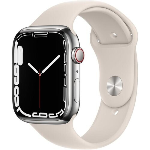 Apple Watch Series 7 | 45 | silber | Stainless ...