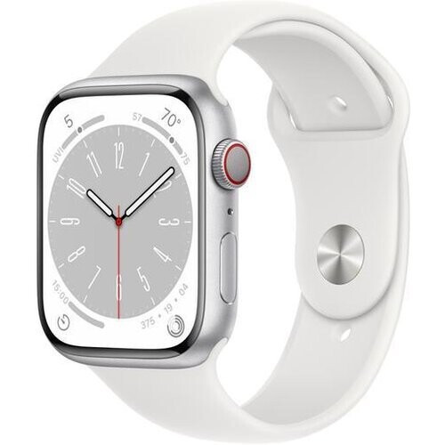 Apple Watch (Series 7) - Cellular - 41 mm - Silver ...