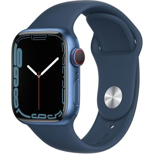 Apple Watch (Series 7) Wifi + Cell / Blue / 45mm ...