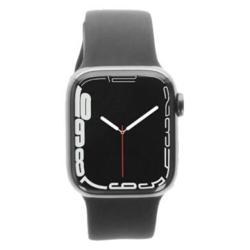 Apple Watch Series 7 Acier Inox graphite 41mm ...