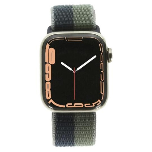 Apple Watch Series 7 Acier Inox or 41mm Sport Loop ...