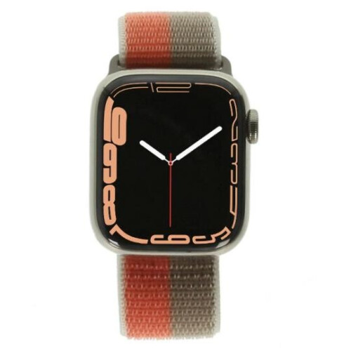Apple Watch Series 7 Acier Inox or 41mm Sport Loop ...