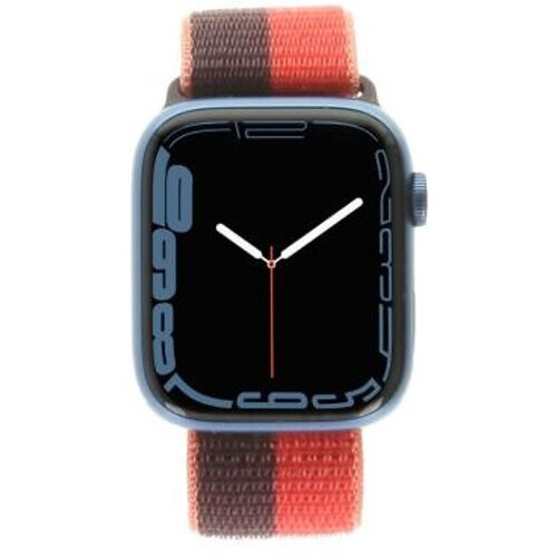 Apple Watch Series 7 Caja de aluminio azul 45mm ...