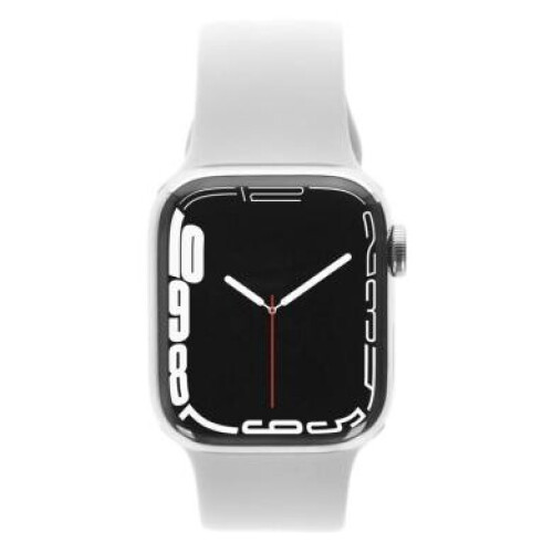 Apple Watch Series 7 Edelstahlgehäuse silber 41mm ...