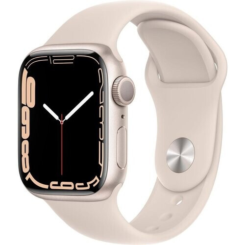 Apple Watch (Series 7) GPS 41mm - Starlight ...