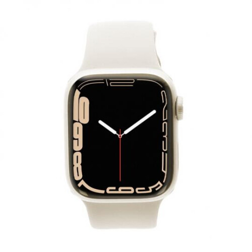 Apple Watch Series 7 GPS 45mm aluminium lumière ...