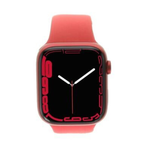 Apple Watch Series 7 GPS 45mm aluminium rouge ...